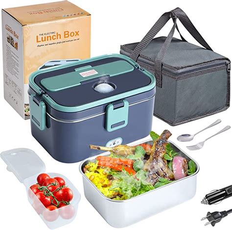 dupasu electric lunch box|DUPASU Electric Lunch Box, Food Heated 12V 24V 110V .